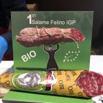 Stand de La Fattoria di Parma - Salame Felino IGP BIO - Taste 2019