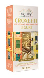 Ligurian Croxetti (traditional dry pasta)